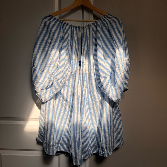 NWT Free People Bop Around Romper Largr - Picture 5 of 6